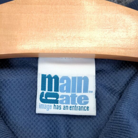 Main Gate Men's Business at The Brickyard Polo Shirt Blue XL Short Sleeve 2005 - Picture 9 of 13